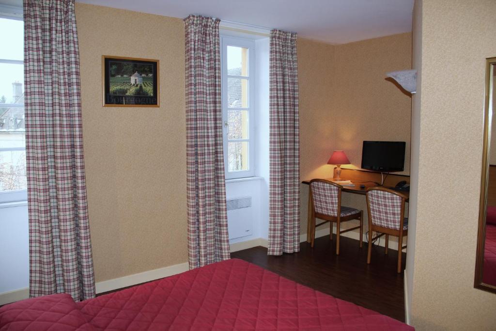 Logis Des Trois Maures Hotel Couches Værelse billede
